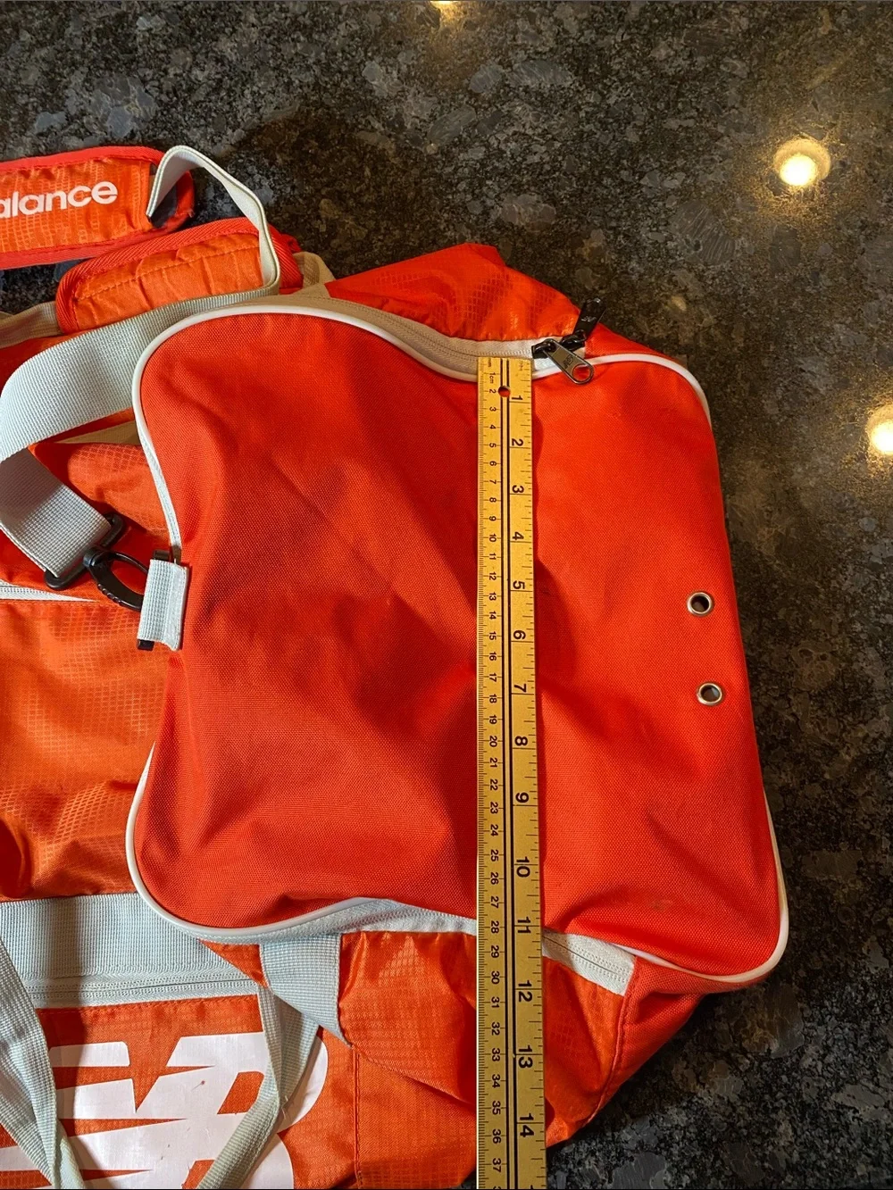 New Balance bright orange
